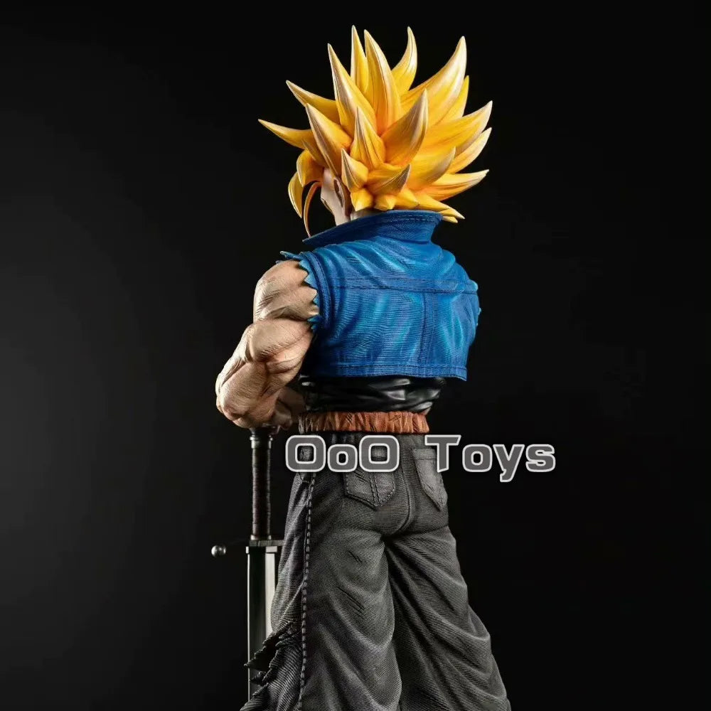 25cm Anime Dragon Ball Z Trunks Figure Future Trunks GK Action Figures PVC Statue Collection Model Toys Gifts
