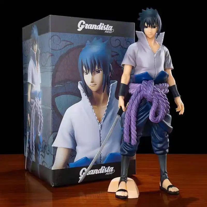 Lover Anime NARUTO Figure Uchiha Sasuke Curse Mark PVC Figure NARUTO Sasuke Orochimaru Itachi Sharingan Kakashi Model Toy Gift