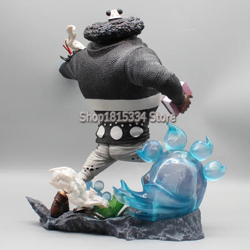 Anime ONE PIECE Figures Bartholemew Kuma One Piece Action Figures PX-0 with LED Change Hands PVC 31cm Model Toys Perimeter Gifts