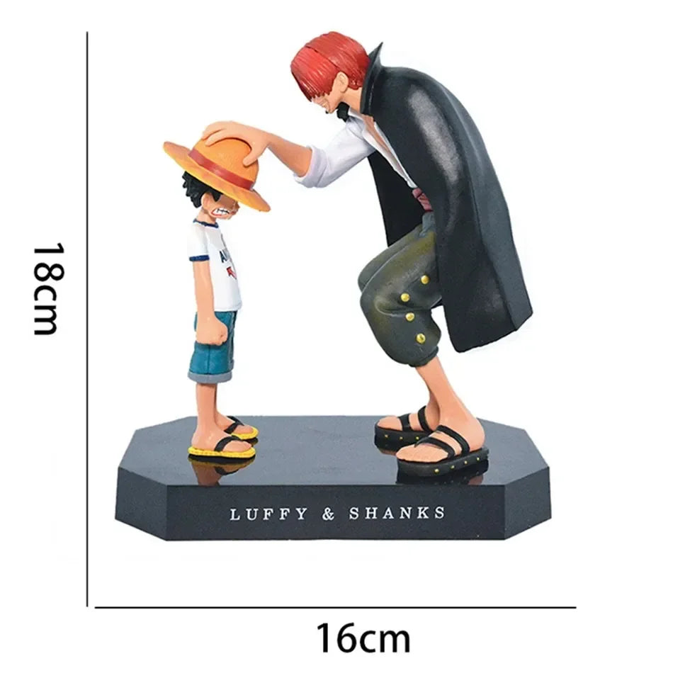 Figura Luffy - One Piece | Monkey D. Luffy en pose de acción 18cm