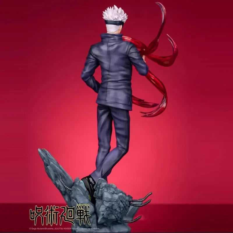 Jujutsu Kaisen Anime Figure Kaisen Gojo Satoru Kids Toys Action Figure 30cm Pvc Model Statue Collection Doll Kid Christmas Gift