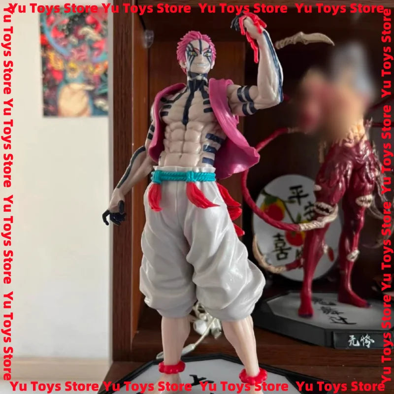 Figura Akaza - Kimetsu no Yaiba | Estatua GK Combate 28cm