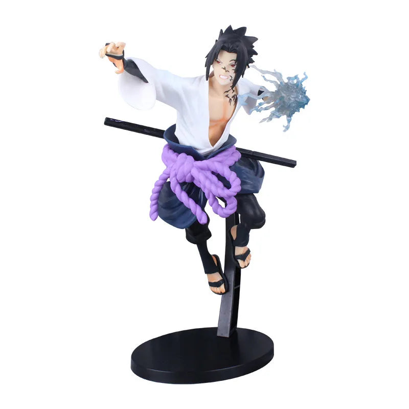 Lover Anime NARUTO Figure Uchiha Sasuke Curse Mark PVC Figure NARUTO Sasuke Orochimaru Itachi Sharingan Kakashi Model Toy Gift