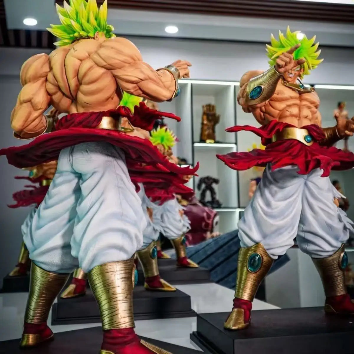 Figura Broly Legendary Super Saiyan - Dragon Ball Z | Estatua GK 50cm