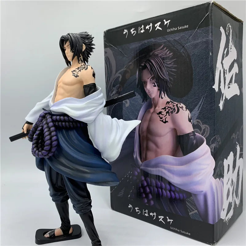 Lover Anime NARUTO Figure Uchiha Sasuke Curse Mark PVC Figure NARUTO Sasuke Orochimaru Itachi Sharingan Kakashi Model Toy Gift