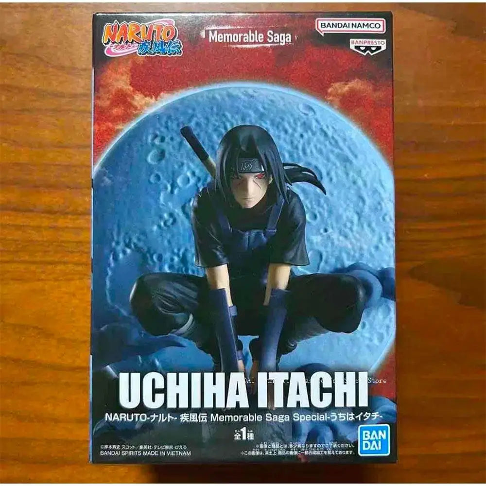 Figura Itachi Uchiha - Naruto | Bandai Banpresto Memorable Saga 13cm