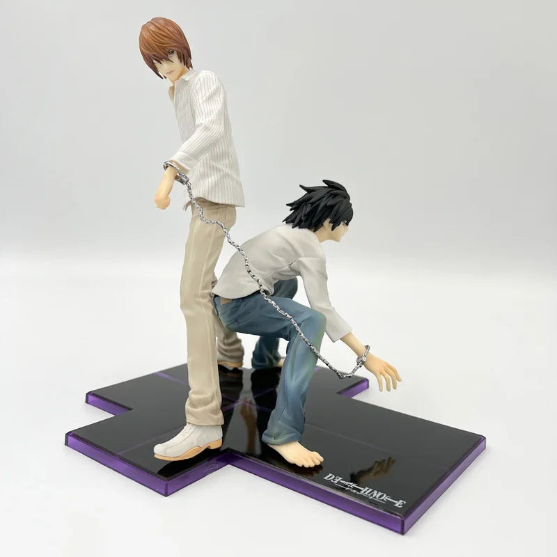 Figura Light y L Diorama - Death Note | 24cm