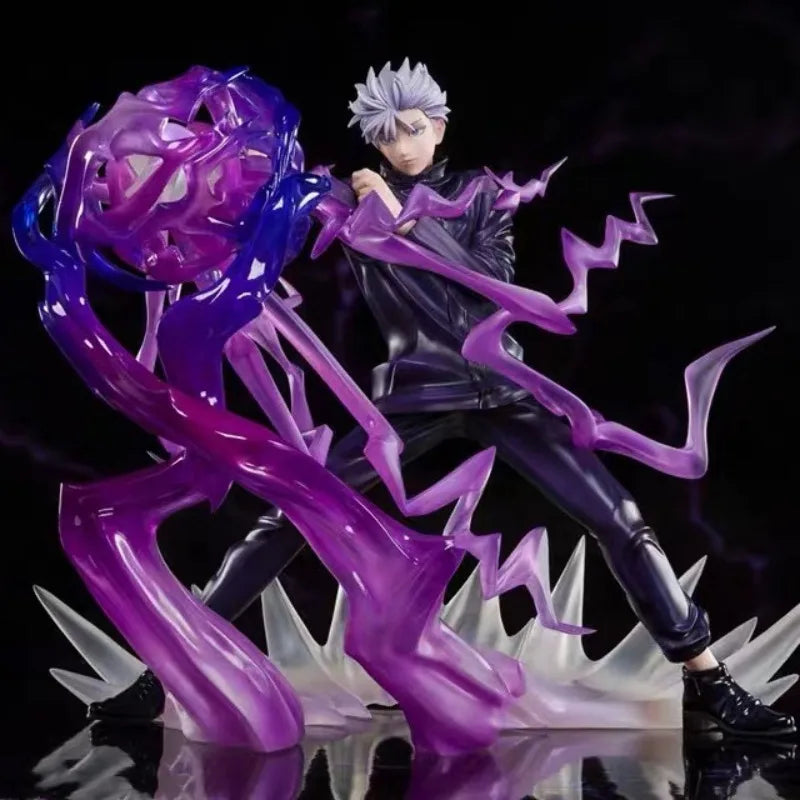 Jujutsu Kaisen Anime Figure Gojo Satoru Action Figure Manga Battle Scene Desktop Decoration Doll Model Collection Kids Toys Gift