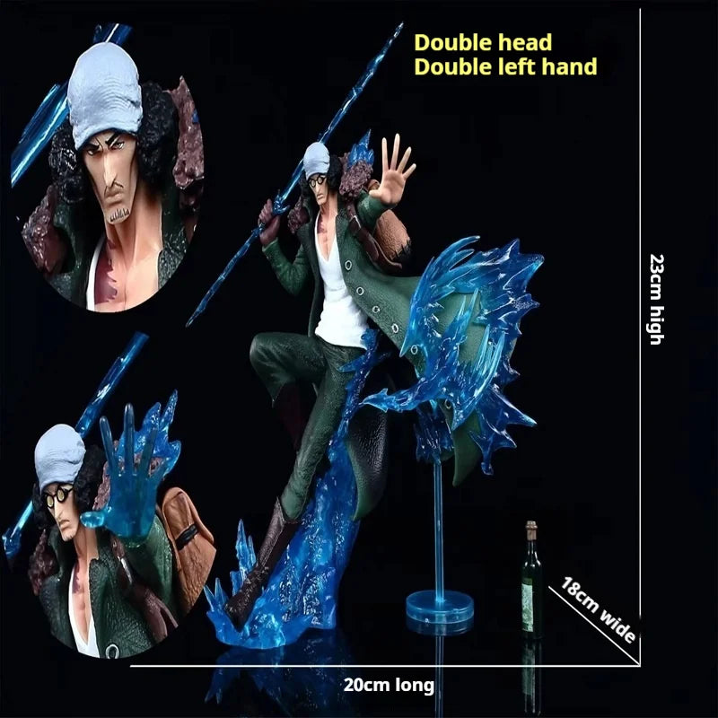 30cm One Piece Aokiji Kuzan Lx Max Series Anime Action Figure Collectible Statue Toy Ornament Model Toy Boys Birthday Gift