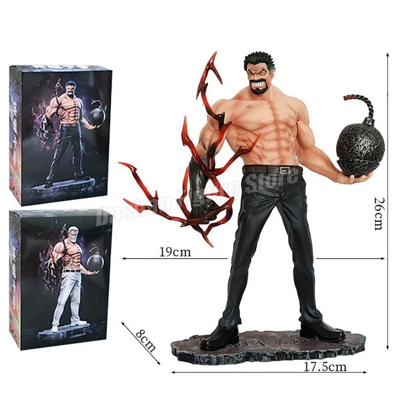 26cm One Piece Figure Monkey D Garp Action Figure Statue PVC