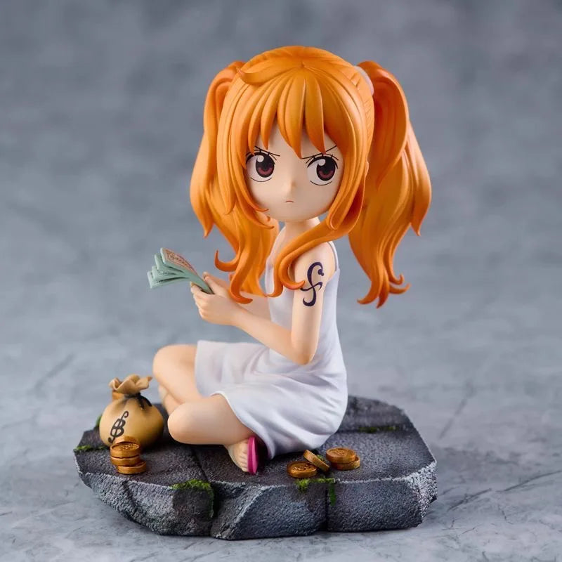 Figura Nami Niña - One Piece | Versión Q 10cm