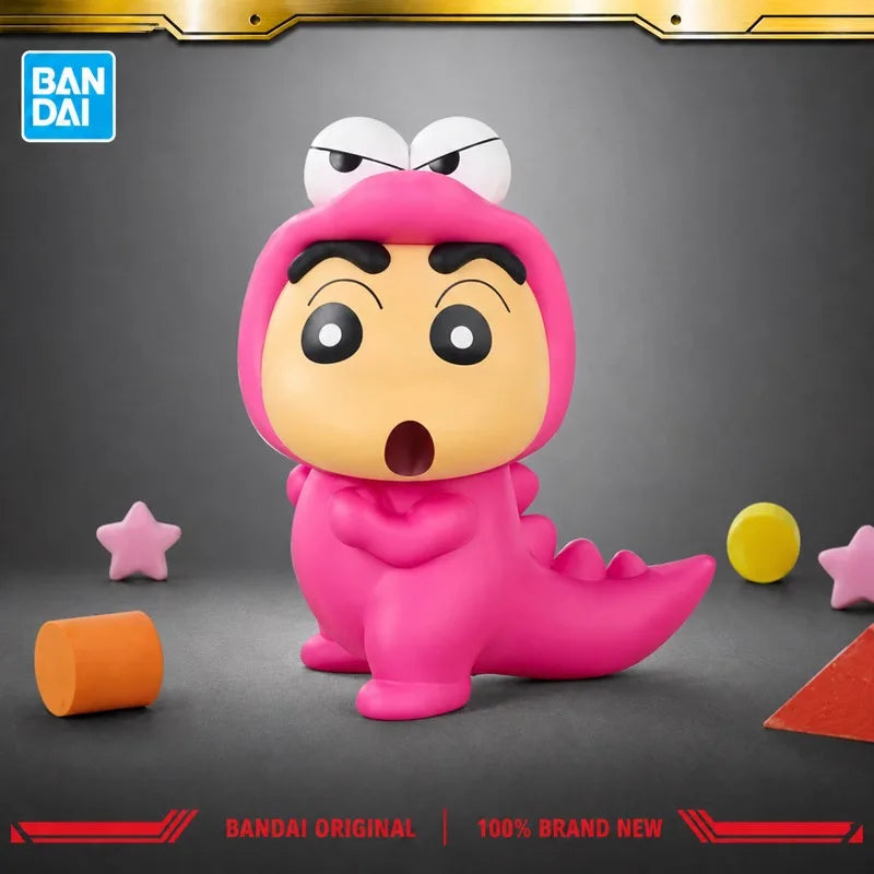 Figura Shin-chan (Disfraz de Dinosaurio) - Shin Chan | Bandai 18cm