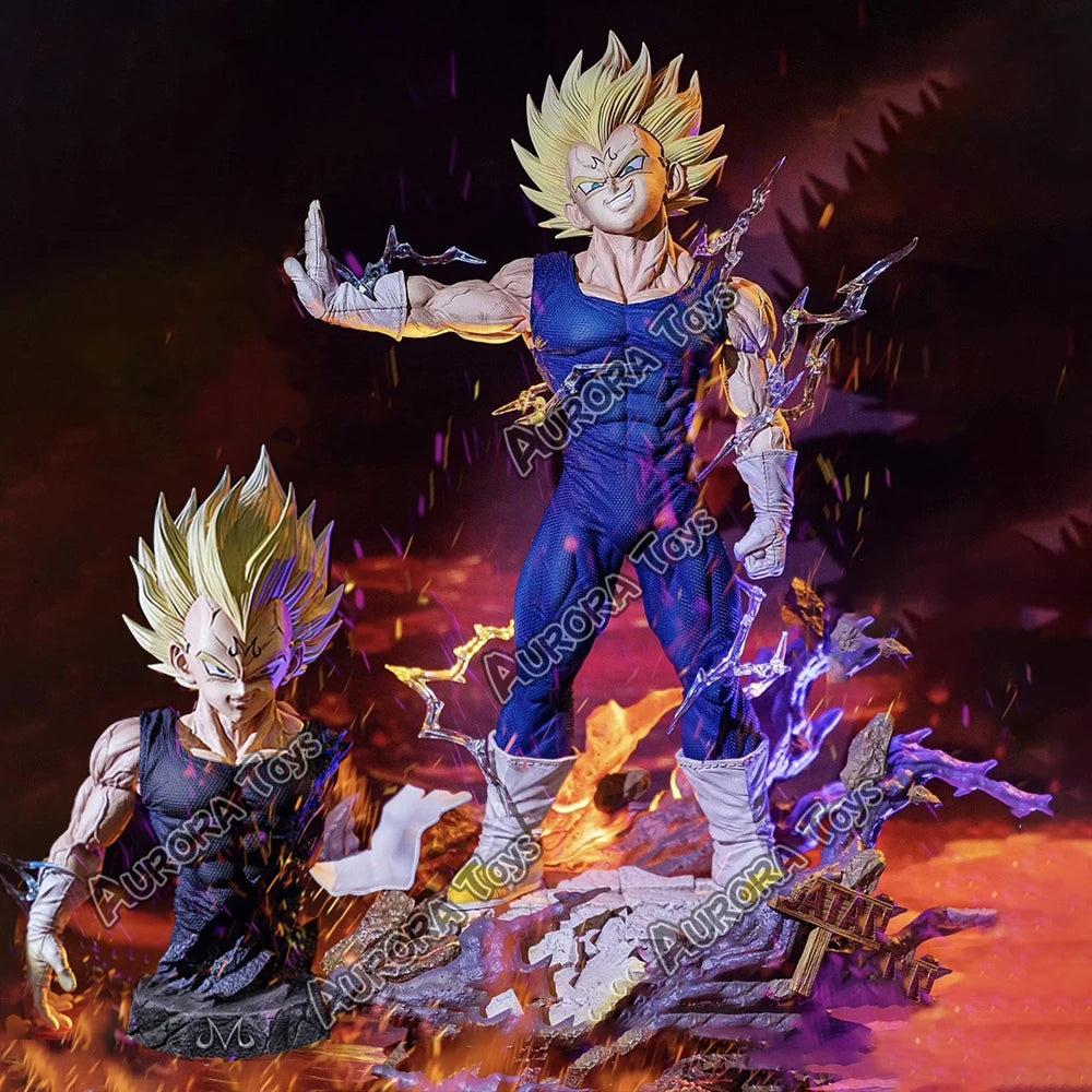 Anime Dragon Ball Z Figure Majin Vegeta PVC Action Collection Model Toys Gifts