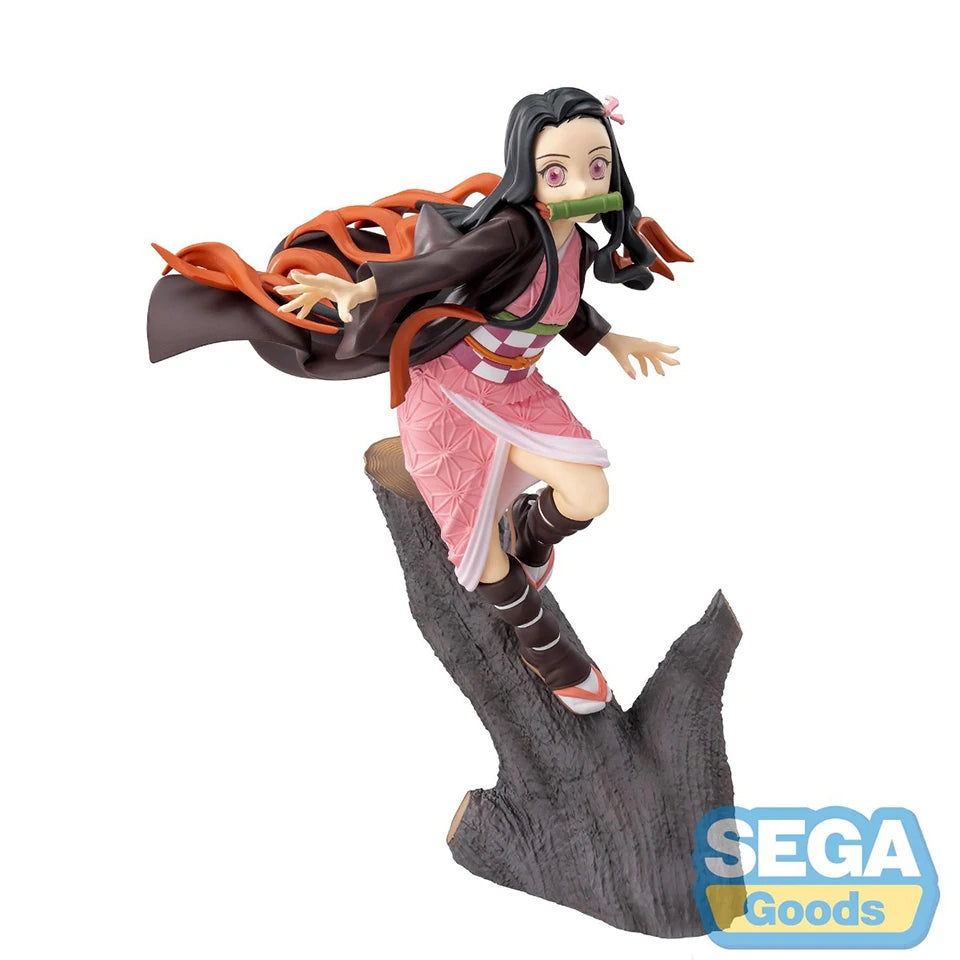 Set Figuras Tanjiro y Nezuko - Demon Slayer | SEGA 18cm