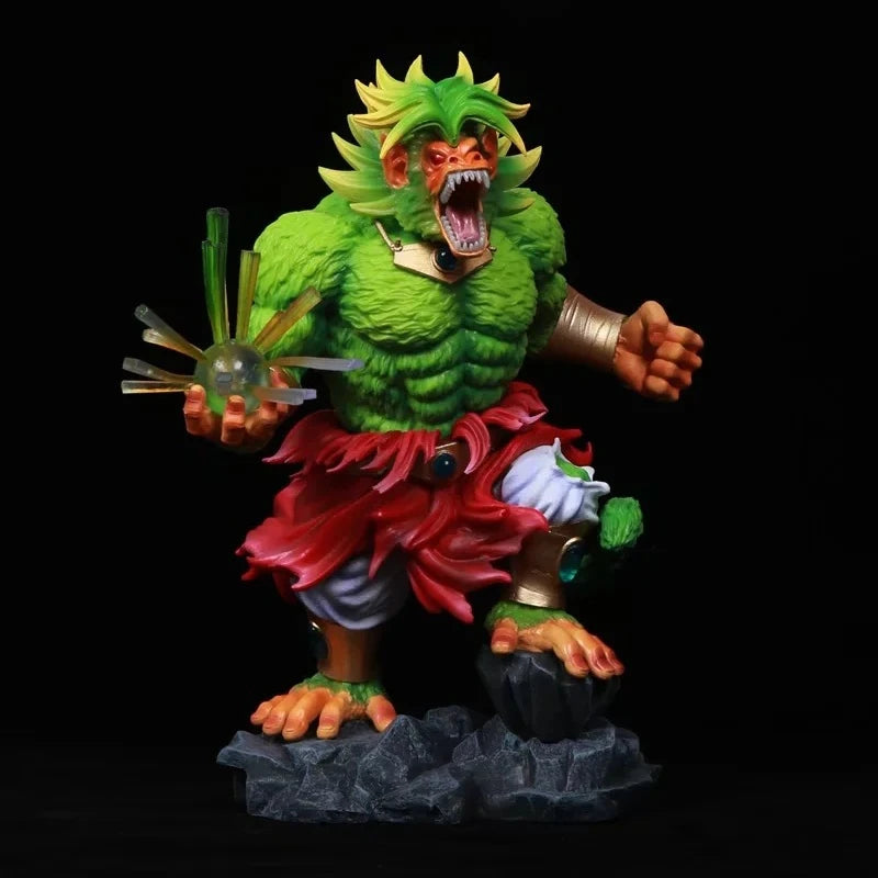 40CM Anime Dragon Ball Great Ape Figure Golden Great Ape Ozaru Vegeta PVC Action Figures Collection Model Toys for Children Gift