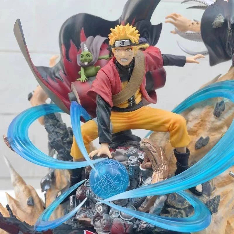 Figura Naruto Uzumaki Luminosa - Naruto Shippuden | Estatua con LED 30cm