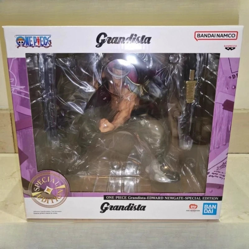 Figura Edward Newgate (Barbablanca) - One Piece | Grandista Edición Especial Banpresto 28cm