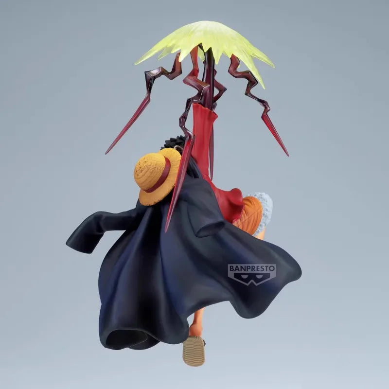 Figura Luffy - One Piece | Luffy en pose de combate, colección Battle Record