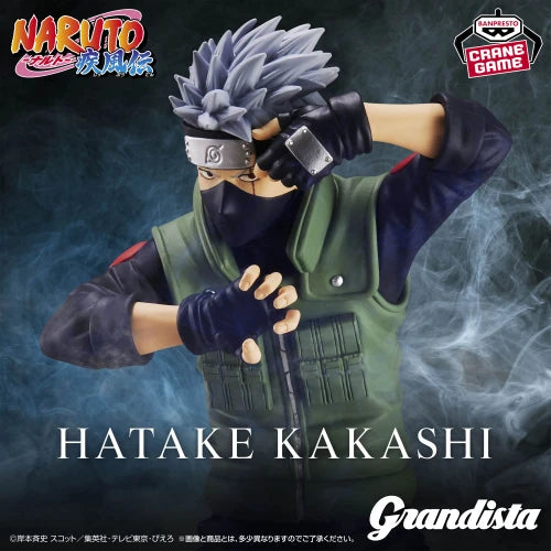 Figura Kakashi Hatake - Naruto Shippuden | Grandista Banpresto 23cm