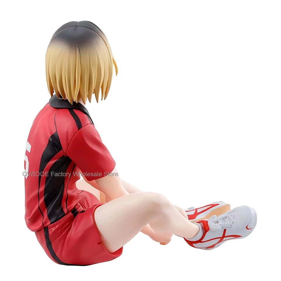 Figura Kozume Kenma - Haikyuu!! | Banpresto Pose Sentada 9cm