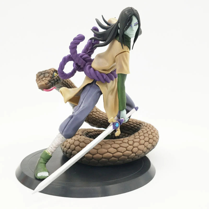 Lover NARUTO Figure Orochimaru Jiraiya Tsunade Fighting PVC Figure NARUTO Orochimaru VS Hiruzen Battle Kakashi Sasuke Model Toy