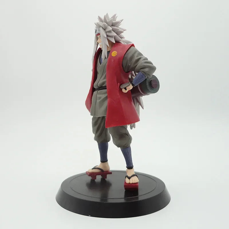 Anime NARUTO Figure Jiraiya Smile Standing PVC Action Figure NARUTO Jiraiya Naruto Teacher Orochimaru Sasuke Model Toy Gift