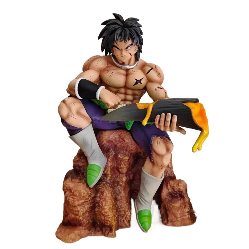 Figura Broly (postura sentada) - Dragon Ball | PVC 24cm