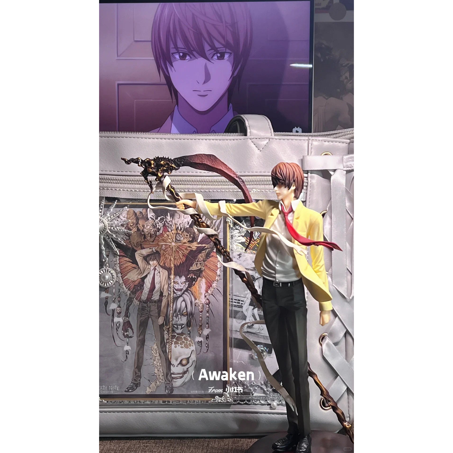 Figura Yagami Light - Death Note | Estatua GK 26cm