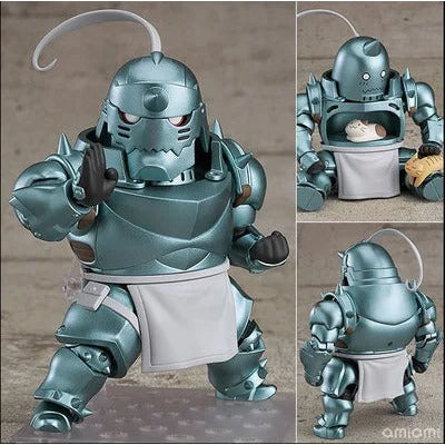 Figura Alphonse Elric Chibi - Fullmetal Alchemist | Nendoroid con Gatito 10cm