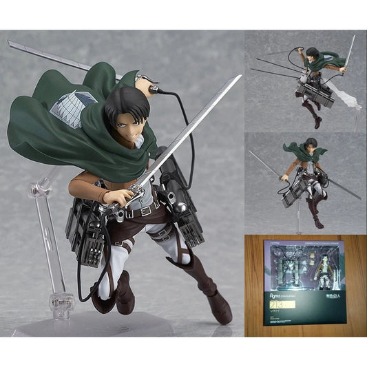 Figura Levi Ackerman - Shingeki no Kyojin | Espadas Desmontables 14cm