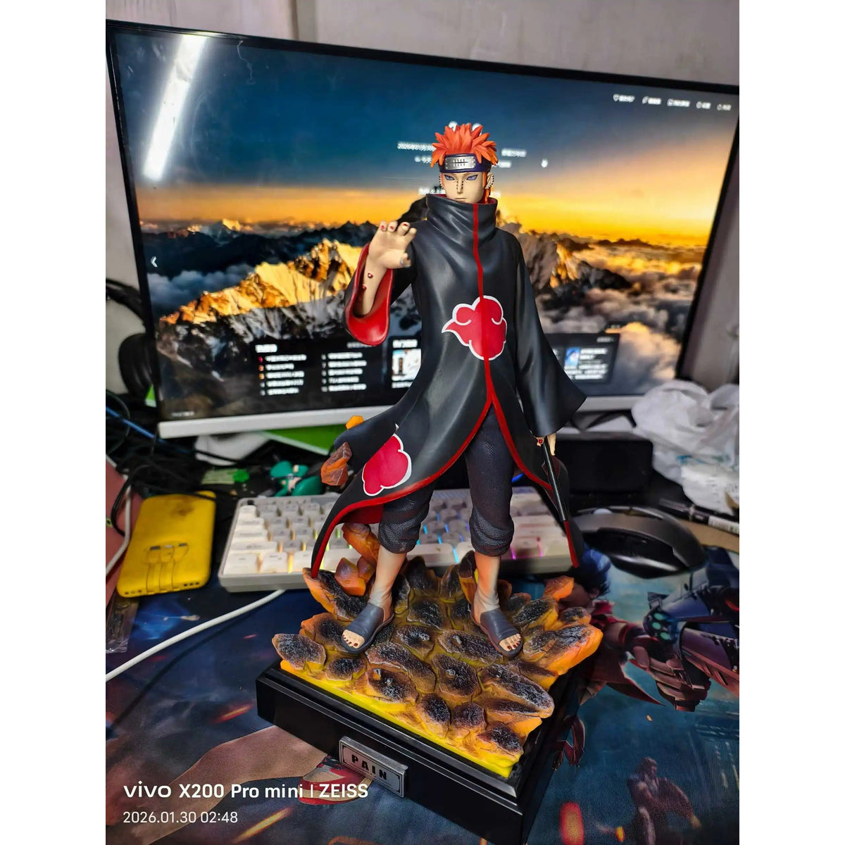 Figura Pain - Naruto Shippuden | Líder Akatsuki 33cm