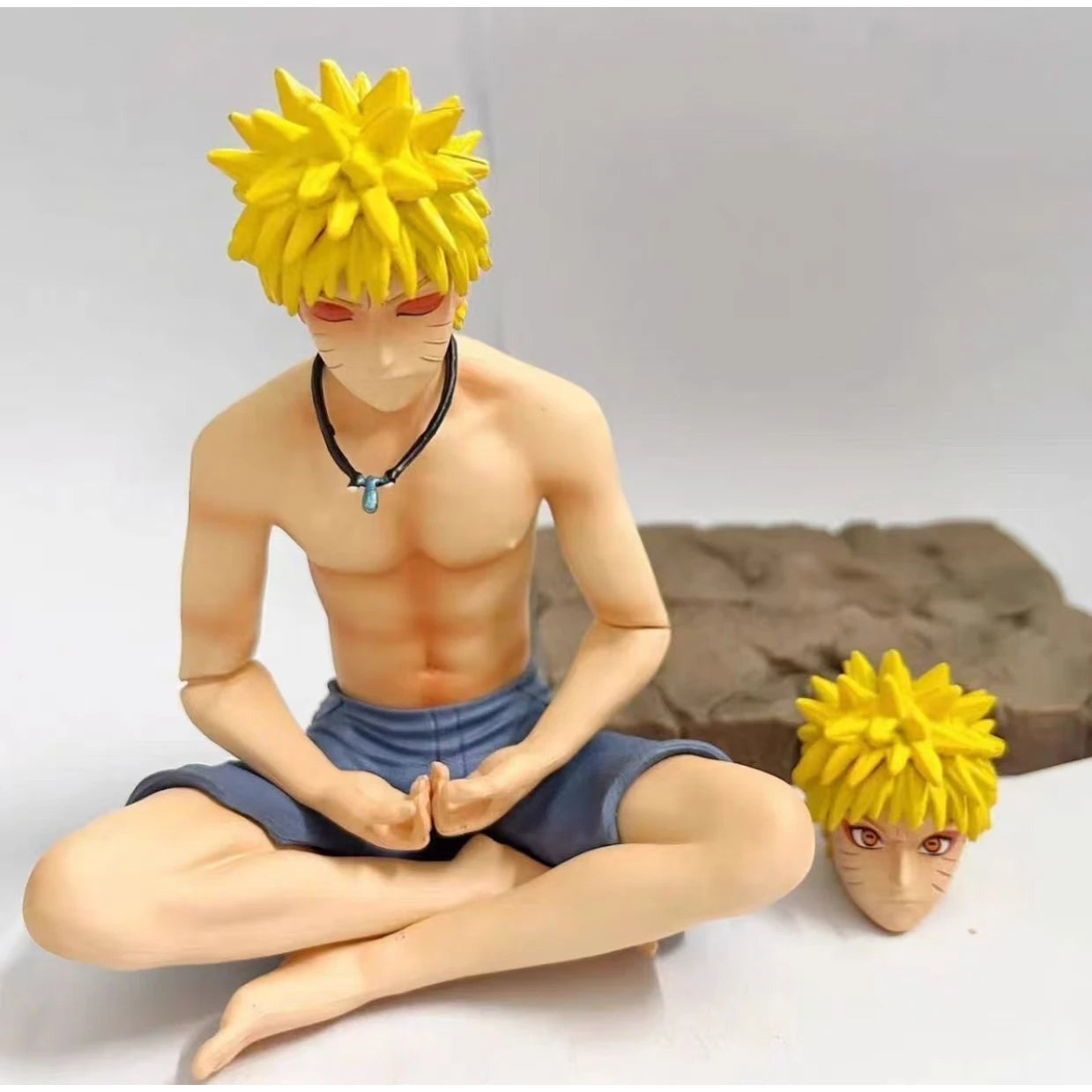 Figura Naruto Uzumaki Modo Sabio - Naruto Shippuden | Meditación 13cm
