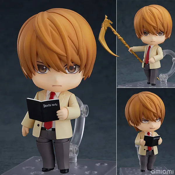 Figura Light Yagami - Death Note | Estilo Nendoroid 10cm
