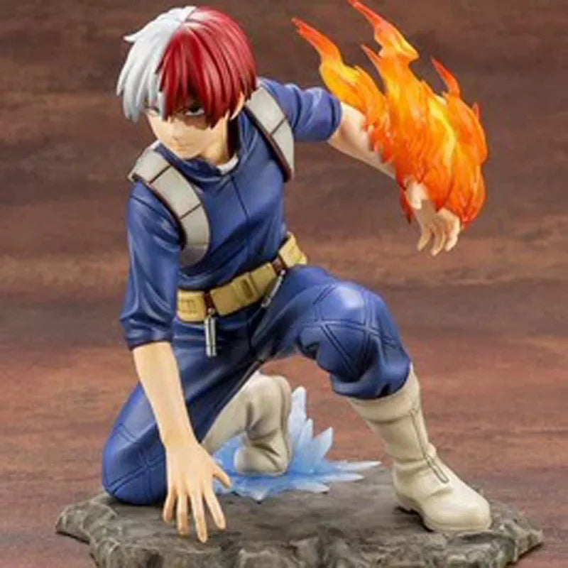 Figura Shoto Todoroki - My Hero Academia | Arrodillado 15cm
