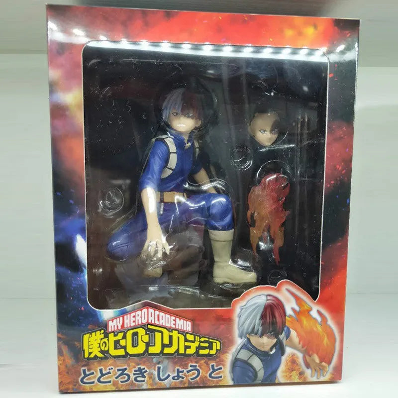 Figura Shoto Todoroki - My Hero Academia | Arrodillado 15cm
