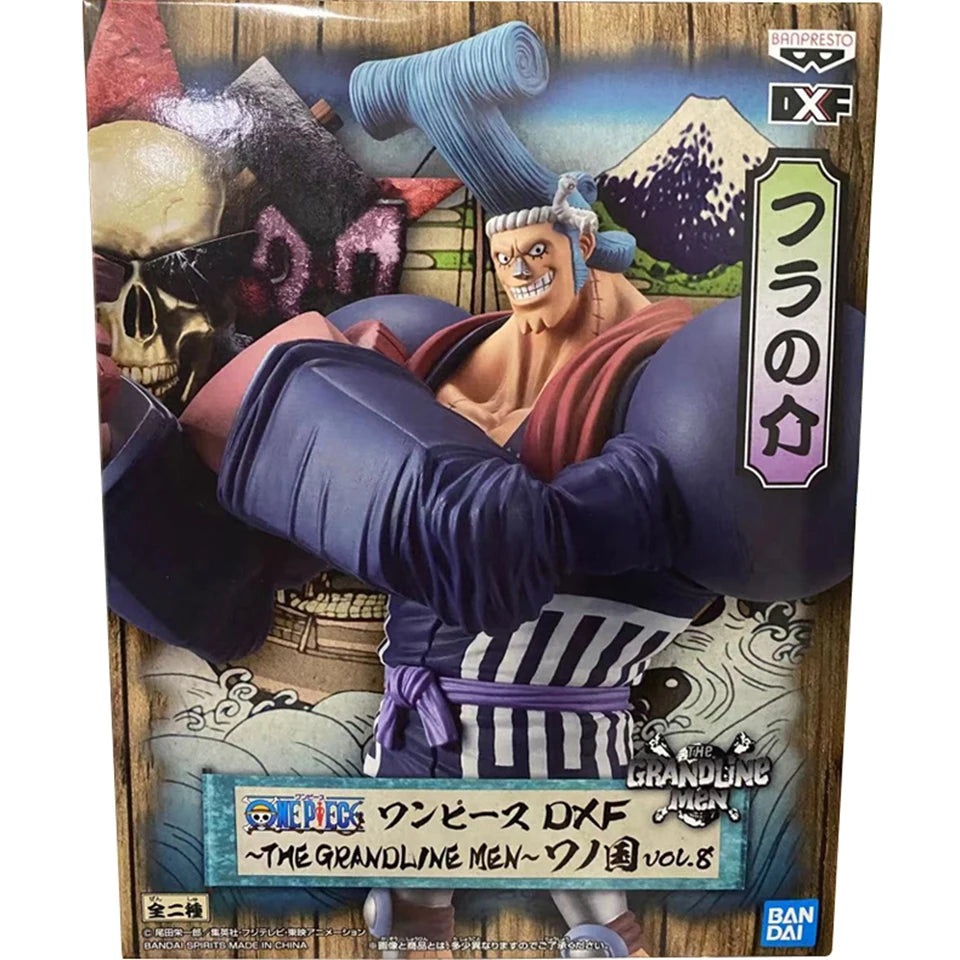 Figura Franky Wano - One Piece | Banpresto DXF Grandline Men 17cm