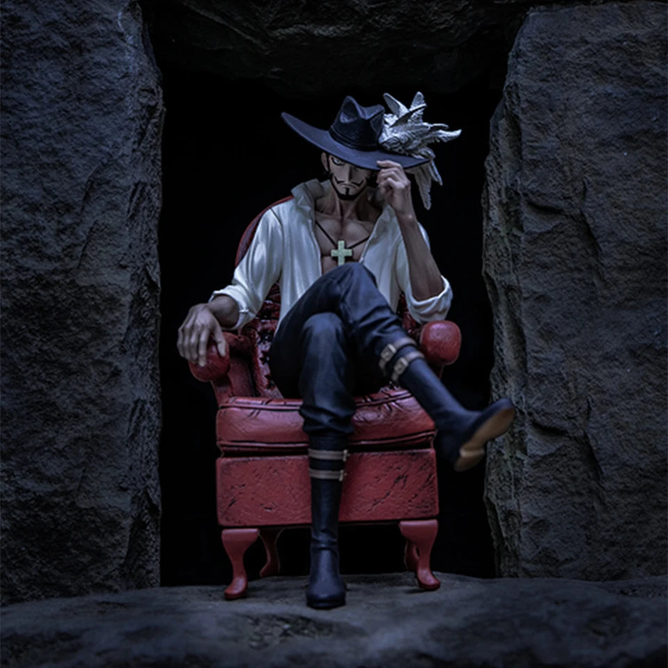 Glazovin Original japonés BP One Piece Creator estilista Dracule Mihawk juguetes modelo figuras Brinquedos colección de regalos