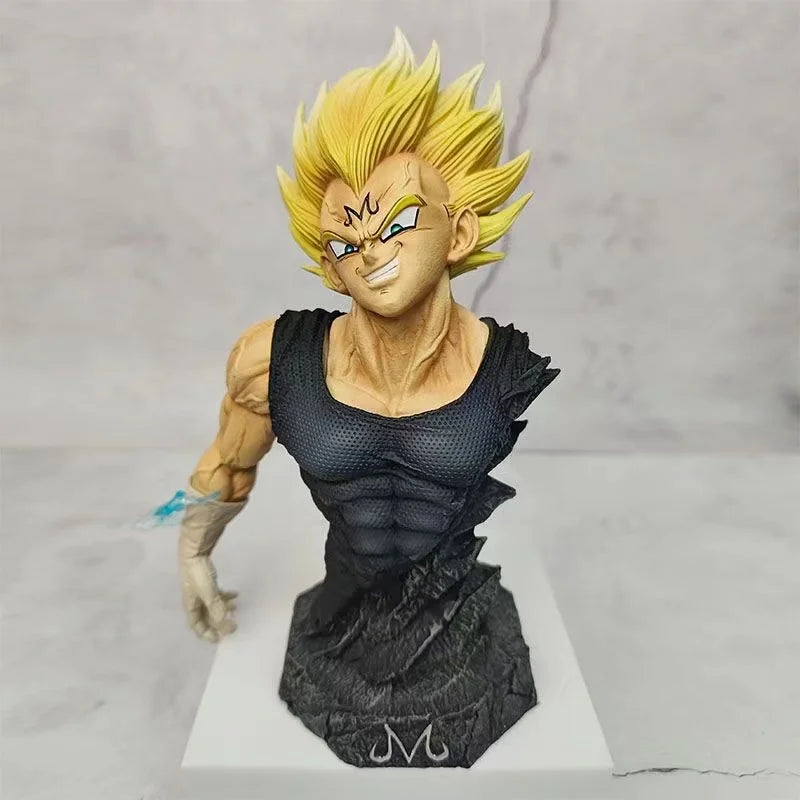Figura Majin Vegeta - Dragon Ball Z | Cabeza Intercambiable 33cm