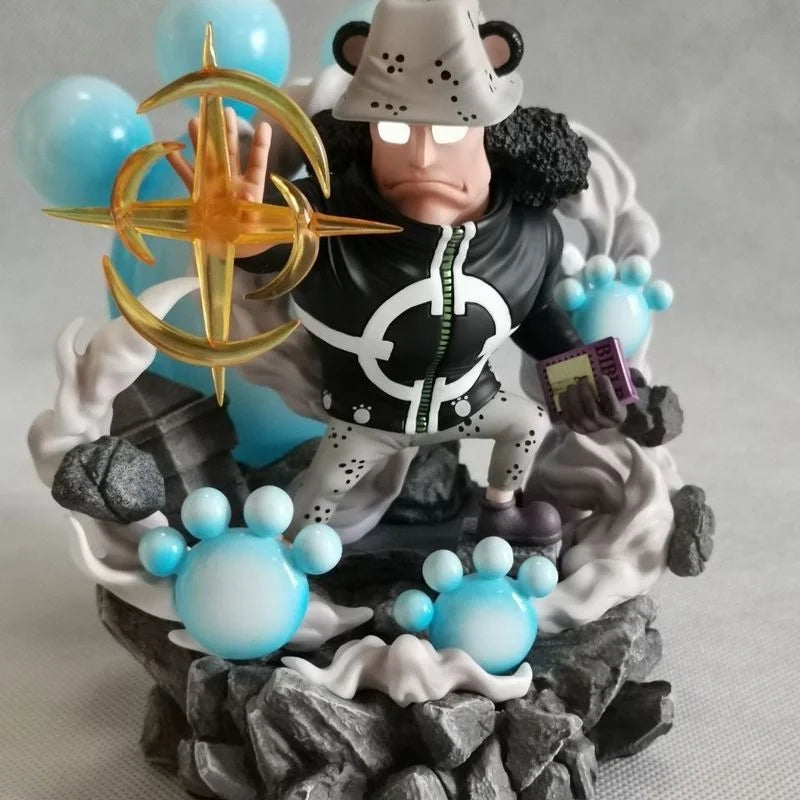Figura Bartholomew Kuma Ursus Shock - One Piece | El Tirano Diorama 13cm