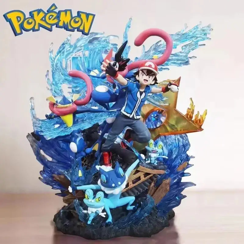 Figura Ash Ketchum y sus Pokémon - Pokémon | Diorama Gran Tamaño