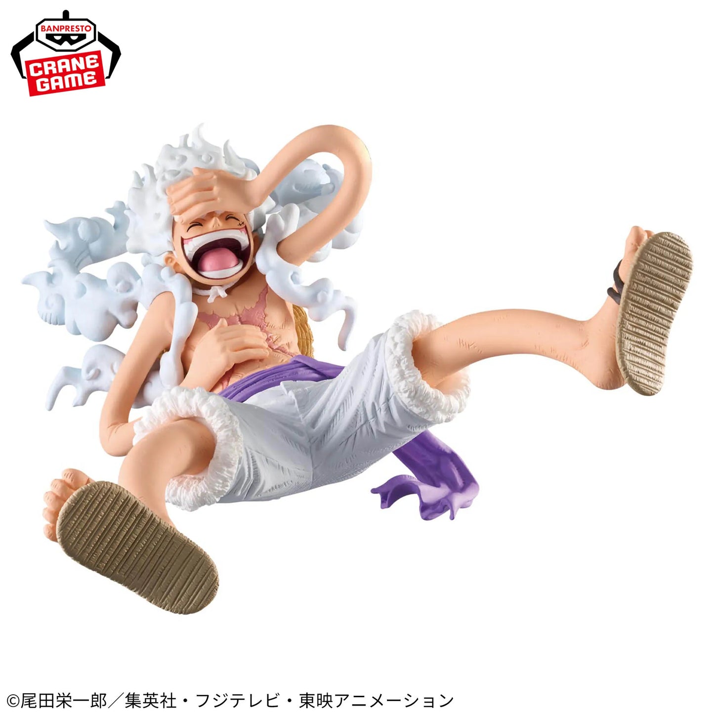 En stock Bandai One Piece KING OF ARTIST Gear 5 Monkey D Luffy BANPRESTO Adornos de regalo