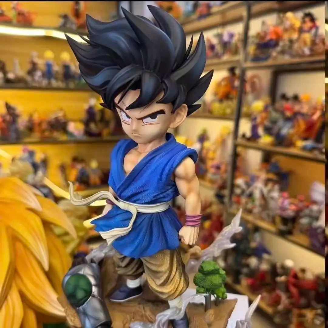 Figura Son Goku GT - Dragon Ball GT | Cabezas Intercambiables 25cm