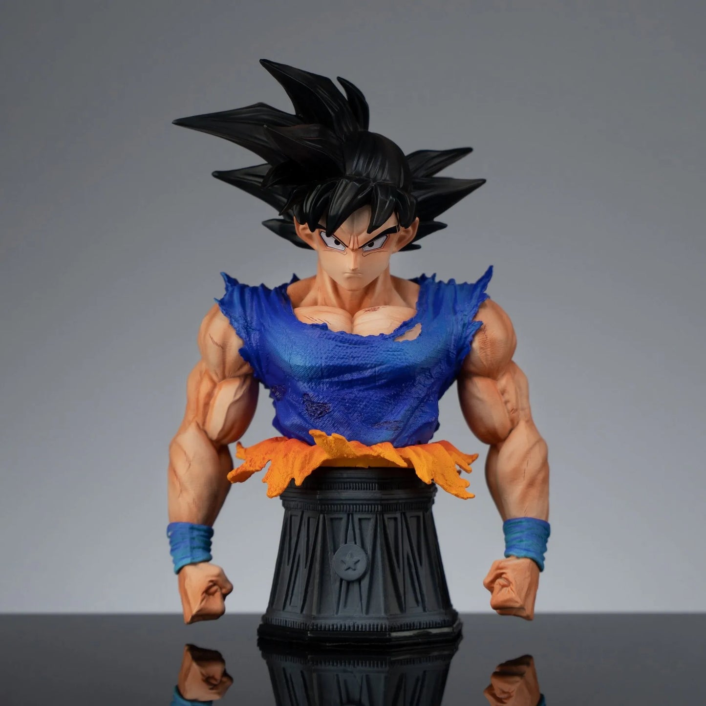 Figura Son Goku - Dragon Ball Z | JT Studio Estatua Batalla Color Especial