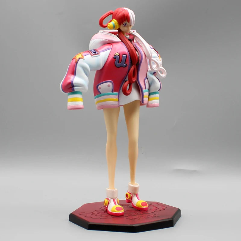 Figura de acción de una pieza de Anime de 24cm, edición de teatro Uta roja, modelo de colección de Pvc, estatuilla de juguete, decoración de coche, regalo