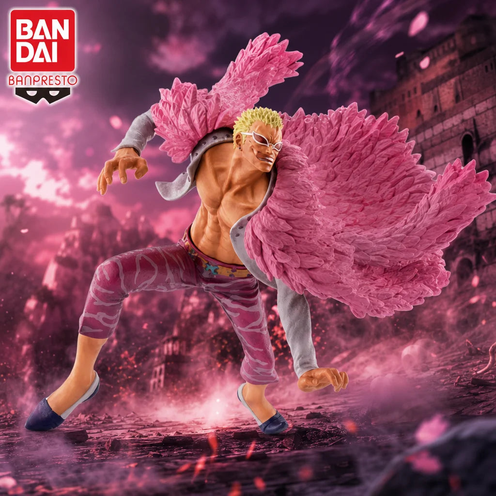 Figura Doflamingo - One Piece | Banpresto SCultures BFC 16cm