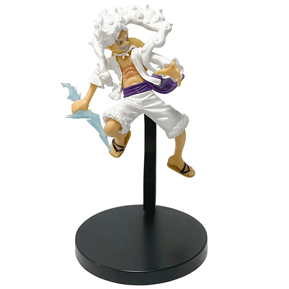 Figura de juguete de una pieza de Anime, 18cm, Nika Monkey D Luffy, muñecas de acción, modelo de Pvc, estatua coleccionable, juguete para regalo en Stock