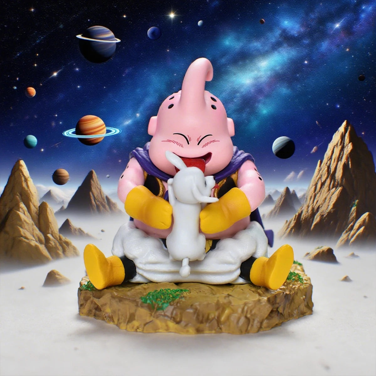 Figura Majin Buu Q Version - Dragon Ball Z | GK PVC 8cm