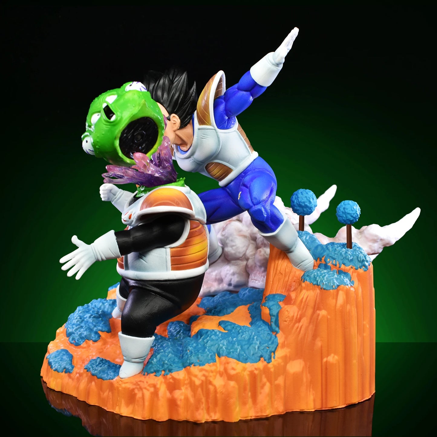Figura Vegeta vs Guldo - Dragon Ball Z | Fuerzas Ginyu 21cm