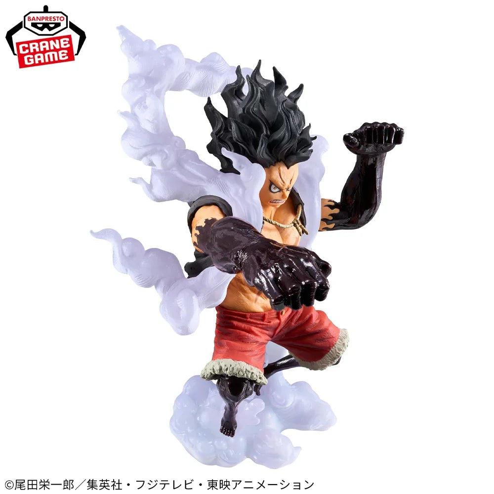 Original en Stock Banpresto Koa rey del artista equipo especial de una pieza cuarto mono D Luffy figura modelo juguetes en caja regalo genuino