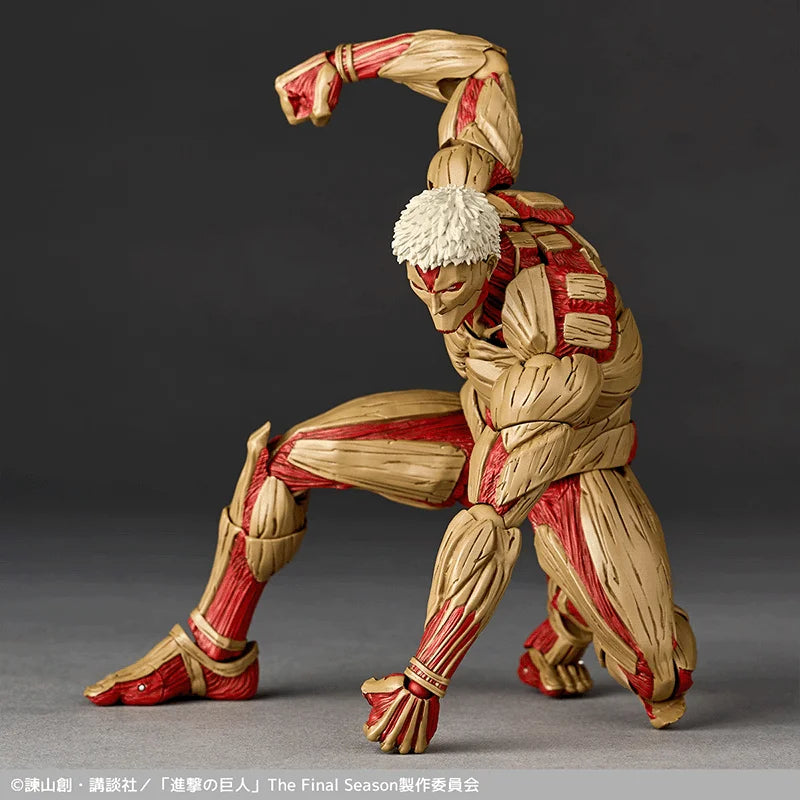Figura Titán Acorazado Reiner Braun - Attack on Titan | Kaiyodo Revoltech